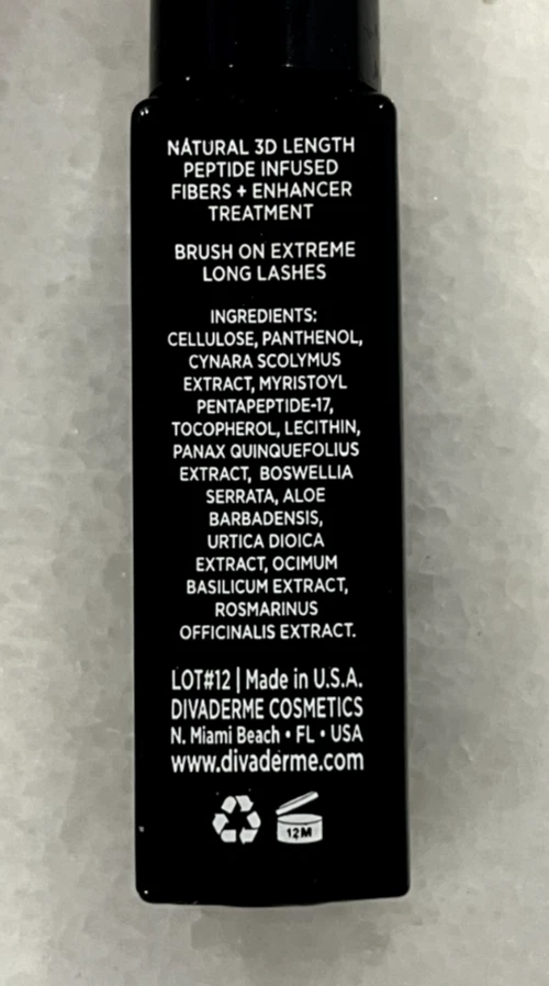 2 Divaderme Lash Extender III Natural Infused Peptide Fibers Enhancer Treatment - Image 3 of 3