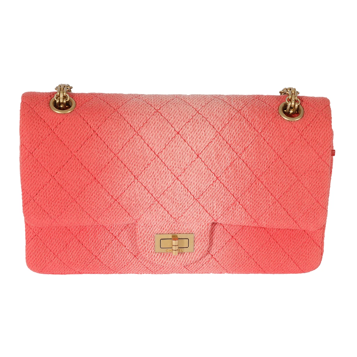 Chanel Coral Ombre Quilted 2.55 Reissue 225 Flap