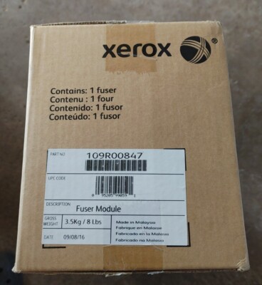 109R00847 Original OEM Xerox Fuser Module Genuine Sealed