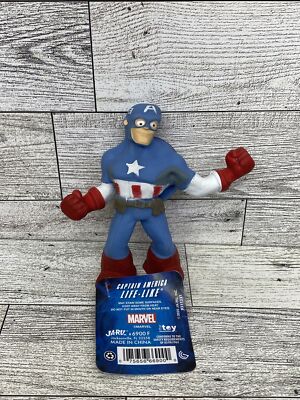 JA-RU Jaru Marvel Avengers Stretchy Toys Heroes Action Figure Captain  America - Main Image