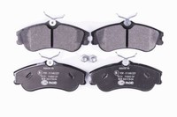Hella 8DB 355 018-541 Bremsbelagsatz, Scheibenbremse FüR CitroËN Peugeot