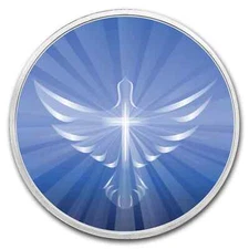 1 oz Silver Colorized Round - APMEX (Morning In the Light)