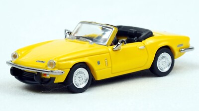 Brekina Triumph Spitfire Yellow #BR15177 HO Scale