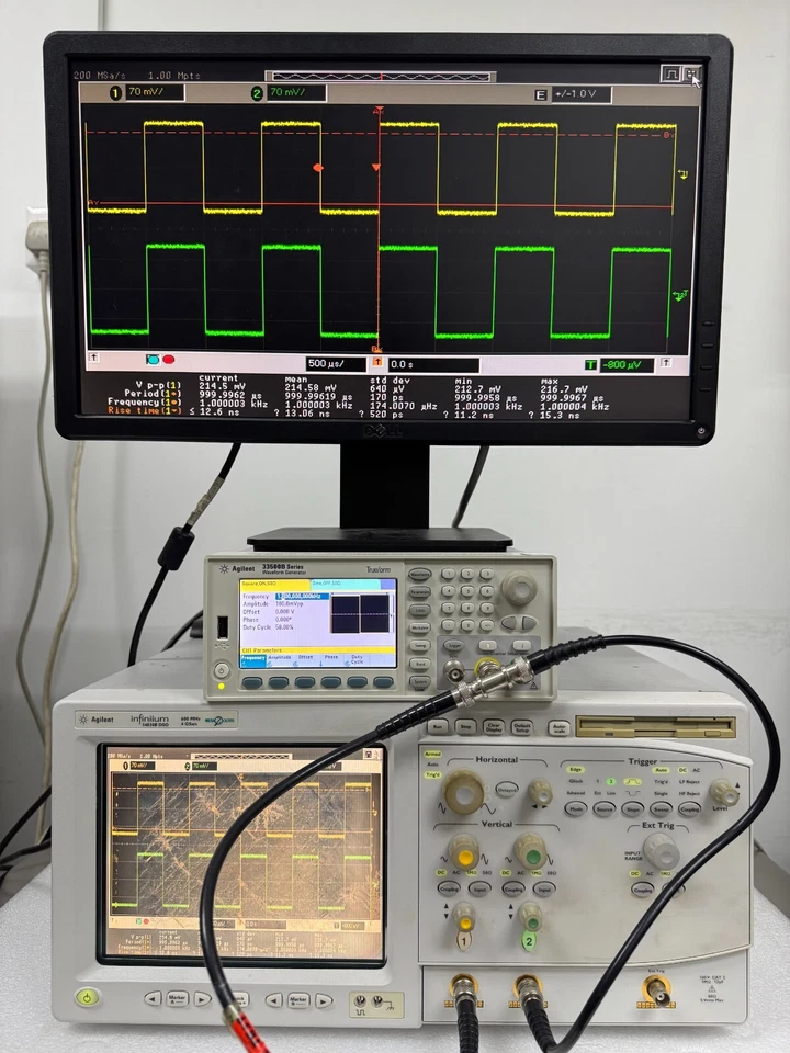 Agilent 54830B Infiniium Oscilloscope, 2 Channels, 600 MHz, up to 4 GSa/s - Image 2 of 4