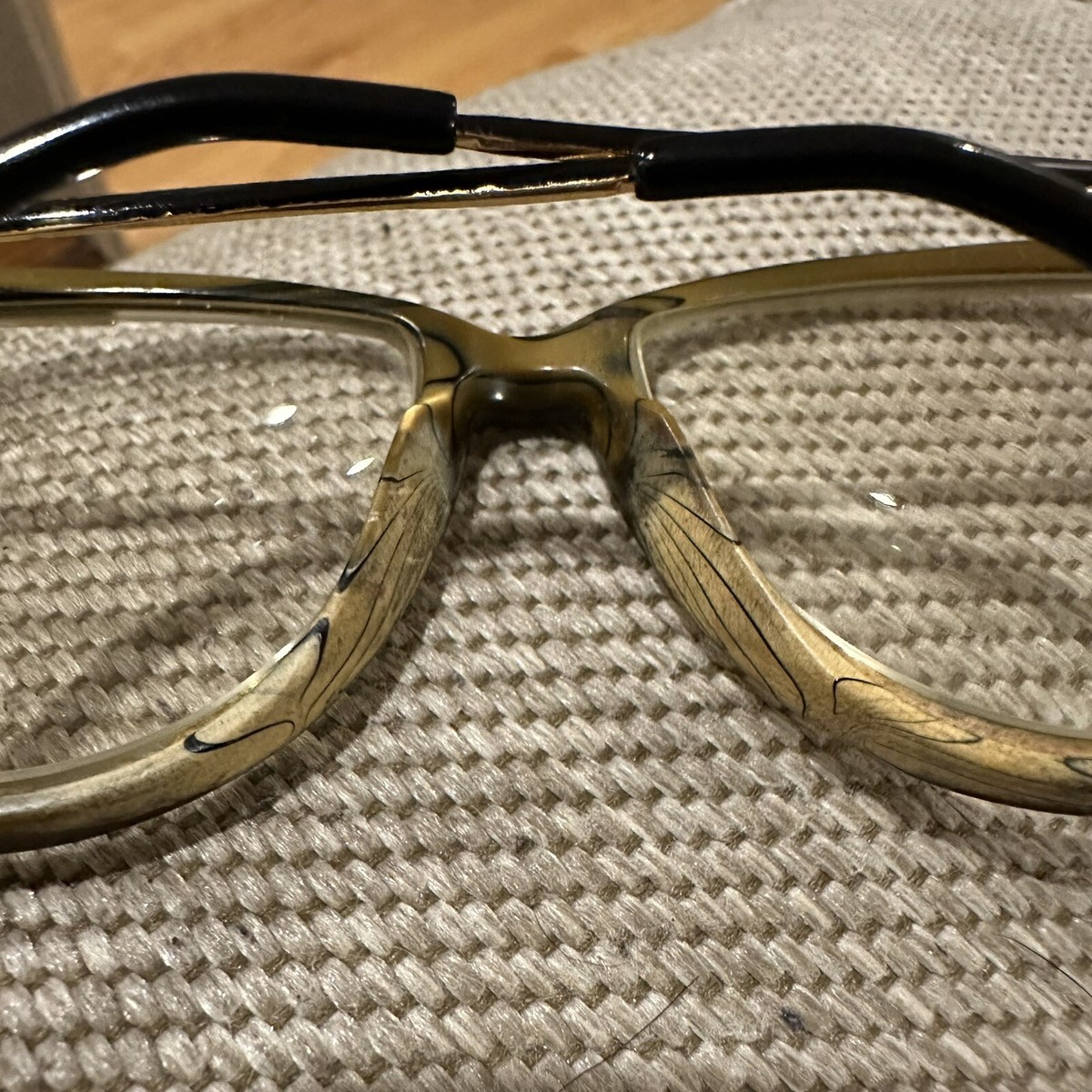 Vintage 70s 80s Rare YVES SAINT LAURENT YSL Gold
