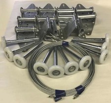 Quiet Kit: Garage Door Hinge & Roller Tune Up Kit for 8x7 or 9x7 w/nylon rollers