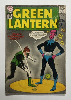 GREEN LANTERN; VOL 2 #18. JAN 1963. DC. VG-. HAL JORDAN! SINESTRO! BROOME & KANE