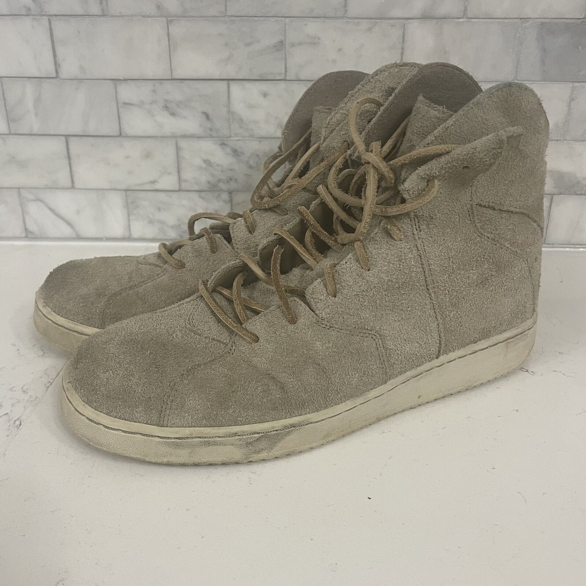 Nike Air Jordan Westbrook 0.2 Sneakers Shoes Khaki Suede 