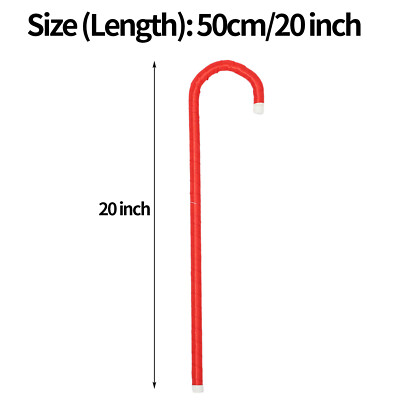Children Dance Stick 50cm Decor Cane Gift Walking Cha-cha Crutch Durable Stage