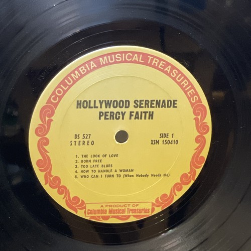 Percy Faith Hollywood Serenade (Vinyl) Columbia Musical Treasuries DS 527 VG LP - Picture 7 of 9