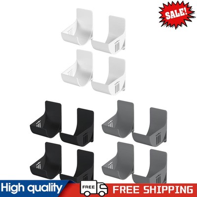 4 Stück Organizer Halter Wandmontage Aufbewahrung Organizer Regal für Schrank Zuhause #g