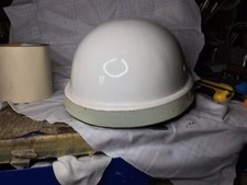 Casco D’epoca Per Motociclisti Appartenuto Alla Polizia Di Stato