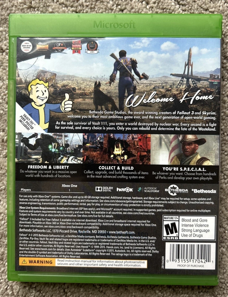 Fallout 4 (Microsoft Xbox One, 2015) - Image 2 of 4