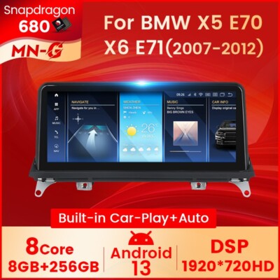 BMW X5 X6 E70 & E71 Series CCC 10.5'' SNAPDRAGON Screen Carplay multimedia Player