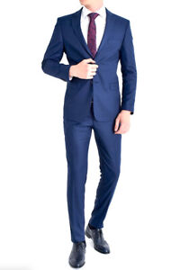 Keskin Anzug Herren Blau Dunkelblau 44 60 Slimfit Blauer Anzug Neu Ebay