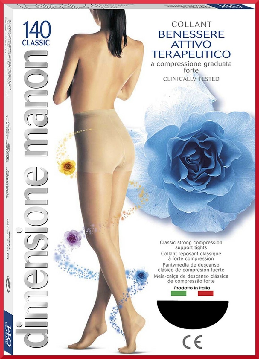 Collant a COMPRESSIONE GRADUATA forte media 140 70 den denari per