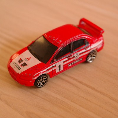hot wheels lancer evolution 7