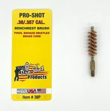 Pro-Shot Benchrest Brush & Spear Tip Jag Set For .38 / .357 Cal. Pistol