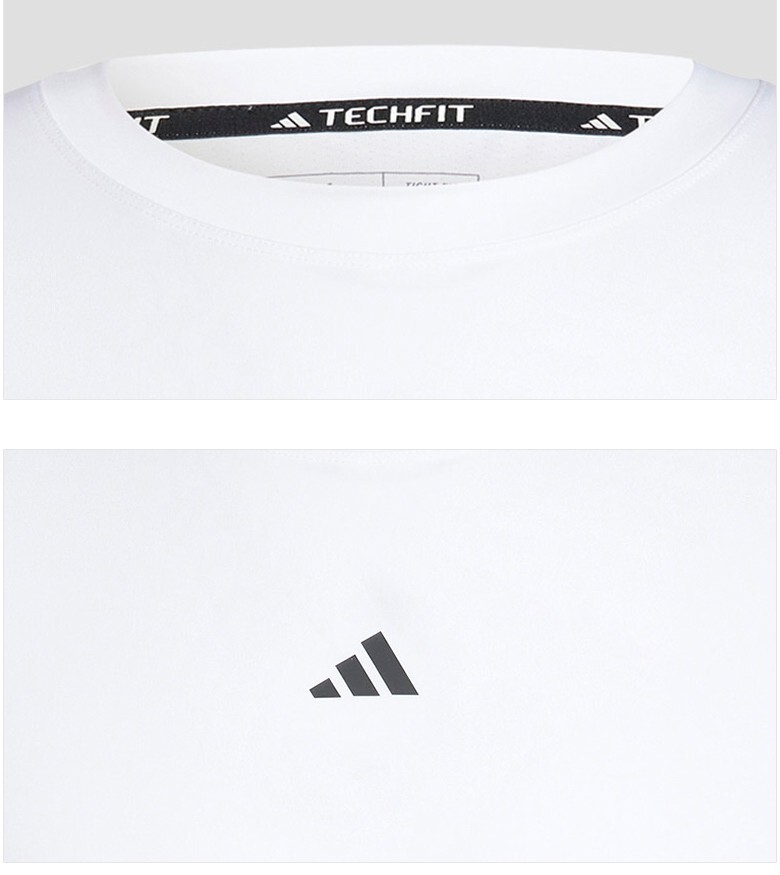 Adidas Techfit Compression Long Sleeve Tee (JE6703) Gym Shirt Base