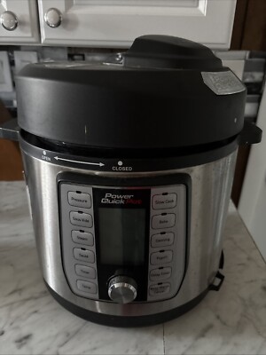 Power Quick Pot 8-in-1 Quart 1200W One-Touch MultiCooker Y8D-36