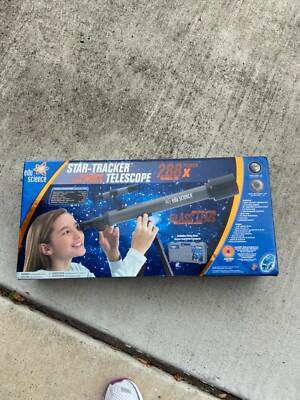 NWT kids telescope edu science star tracker