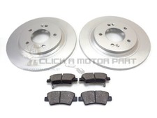 2 dischi e pastiglie freno posteriori per Hyundai Kona 1.6 GDi Hybrid 17-23 (elettrico H/B)