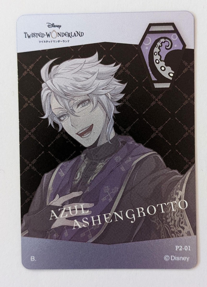 Disney Twisted Wonderland Collection Metal Card Ceremonial Robe