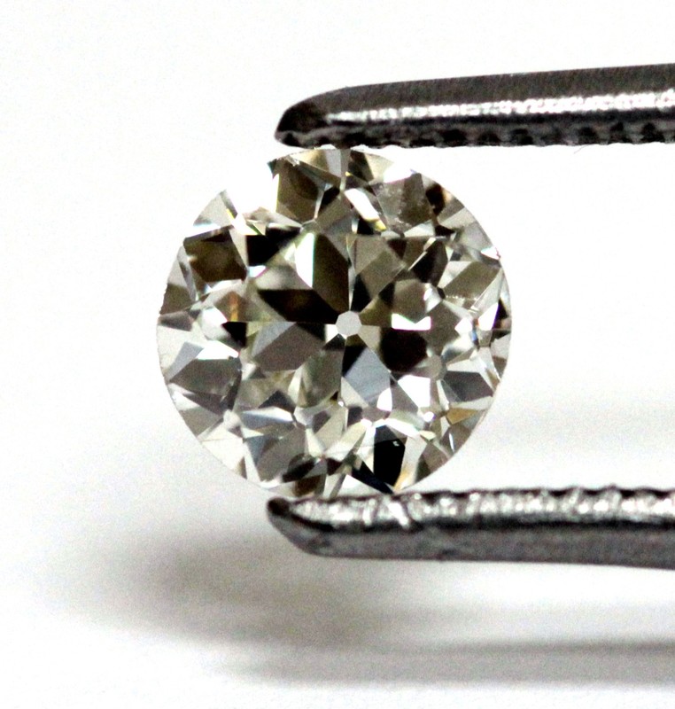 GIA loose certified .66ct VS1 L Brilliant round diamond estate vintage