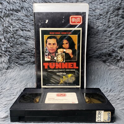 Tunnel VHS Tape 1980s General Video Recording Rare Italian Drama Film Italy 