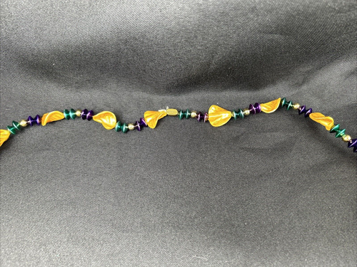 Karneval Perlen Maskerade Gesichtsmaske 18" Spezial Halskette New Orleans Karneval - Bild 12 von 22