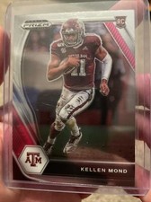 2021 Panini Prizm Rookie Card Of Kellen Mond