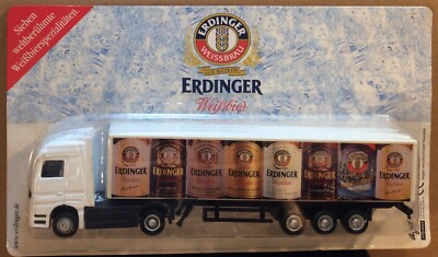Werbetruck LKW MB Actros Erdinger Weißbier Privatbrauerei Brombach Erding 2000