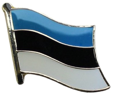Estonia Flag Lapel Hat Pin FAST USA SHIPPING