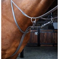 Shires Velociti Running Martingale - Black & Havana