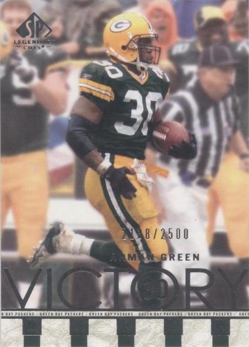 2002 SP Legendary Cuts Ahman Green #99 - 1 of 1