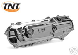 Carter variateur chrome MBK Booster Spirit pour remplacer un carter fissuré