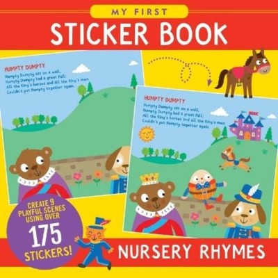 Peter Pauper Press My First Sticker Book - Nursery Rhymes (Taschenbuch)
