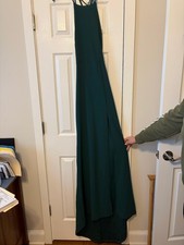 Junior Prom Dress Hunter Geeen Size 5 Nwt Windsor