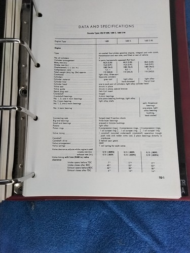 Porsche 356 B/C manual de taller - Imagen 16 de 24