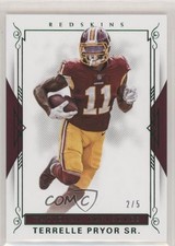 2017 Panini National Treasures Emerald 2/5 Terrelle Pryor Sr #87 n1u