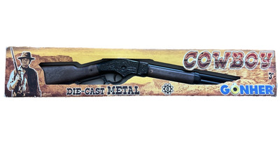 Lil Henry Lever Action Toy Cap Gun Rifle 27'' Long * Gonher Made in Spain 99/6