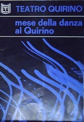 THEATER QUIRINO MONAT DES QUIRINOTANZES