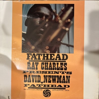 David Newman - Ray Charles Presents Fathead Vinyl Record Sealed New Old Stock