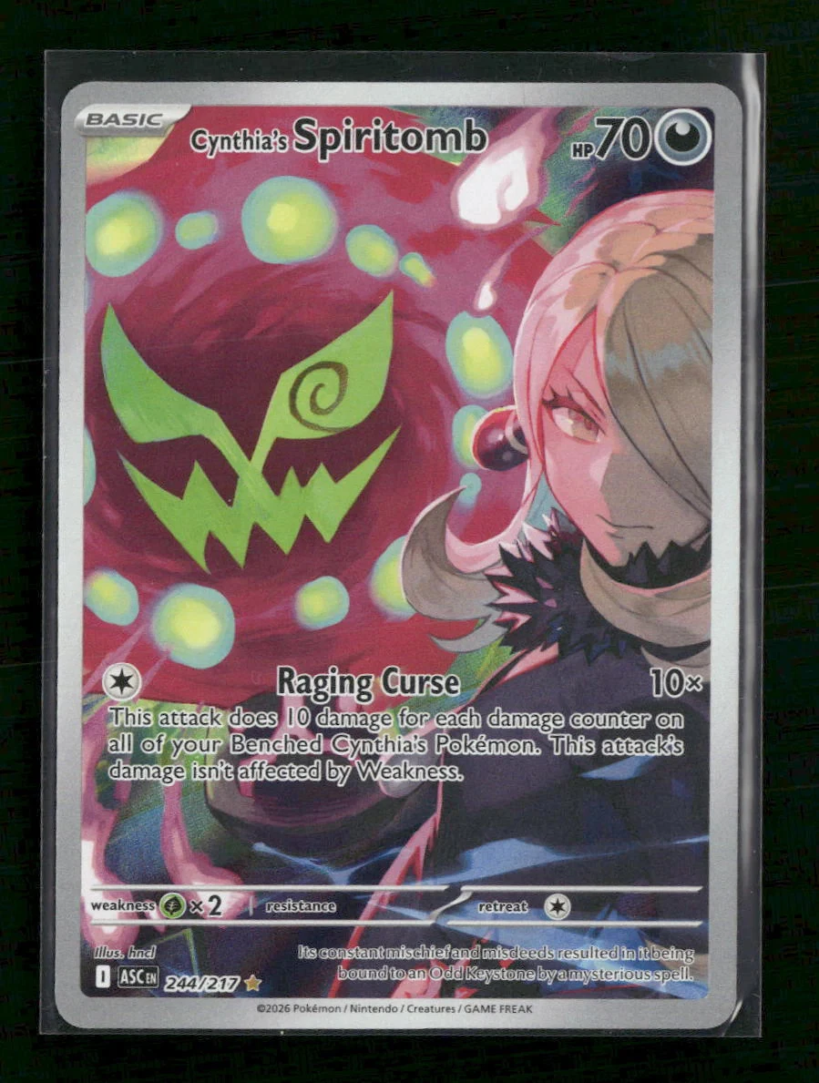 Cynthia's Spiritomb Pokémon TCG Cards for sale | eBay