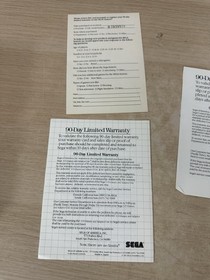 Sega Master System 3D Glasses & Adaptor - Complete In Box w/ Styrofoam & Manual