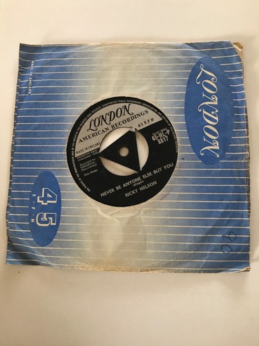 Ricky Nelson – It's Late / Never Be Anyone Else But You - 1959 London 7" Vinyl - Picture 3 of 4