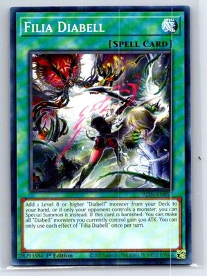 Filia Diabell ALIN-EN057 Common / Short Print Alliance Insight Yu-Gi-Oh LP