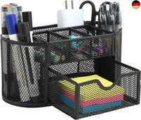 Schreibtisch Organizer Schubladen ? Stifte Organizer In Schwarz Mit Schublade