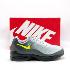 *NEW* MEN Nike Air Max Invigor Sneakers BLACK / COOL GREY / VOLT (CD1515 004) 👍