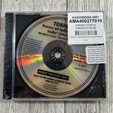 Toshiba Satellite U300/U305 Windows Vista Home Premium Recovery Disc Media Set